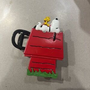 Peanuts Red and Black Hair Clip